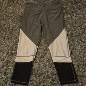 Stylish Women's Gray and Black Cropped Pants